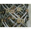 hellingsbescherming mesh netting stalen kabel gerold net